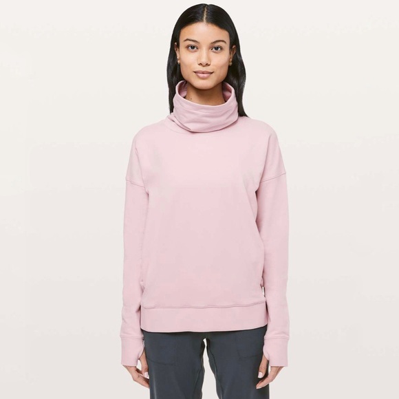 lululemon athletica Sweaters - Lululemon | Go Forward Pullover in Porcelain Pink Size 10